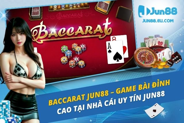 Baccarat Jun88 – Game Bài Đỉnh Cao Tại Nhà Cái Uy Tín JUN88 Baccarat Jun88