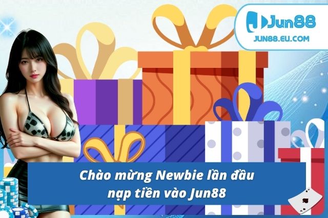 Ưu đãi Jun88 chào mừng Newbie lần đầu giao dịch